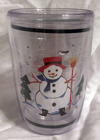 Snow Village 12 Oz Insulated Tumbler