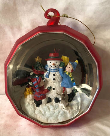 Snow Village Ornament