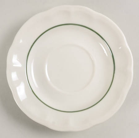 Snow Village Saucer for Flat Cup
