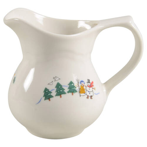 Snow Village Creamer