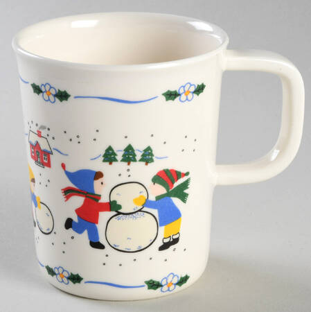 Snow Village Melamine Mug