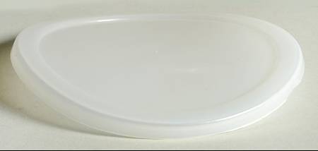 Snow Village Plastic Lid 6 5/8" for Metal Bowl