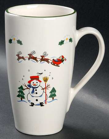 Snow Village Latte Mug