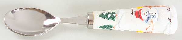 Snow Village Dip Spoon