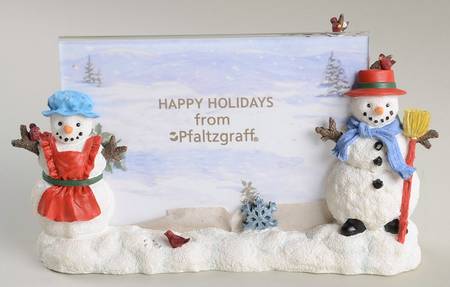Snow Village (2 Piece ) Frame Holds 4" X 6"