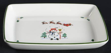 Snow Village Tray for Individual Dipper Set