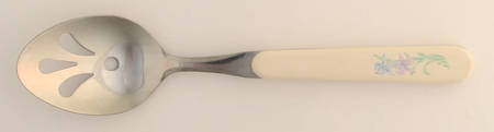 Spring Song Pierced Tablespoon (Serving Spoon) by Pfaltzgraff