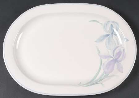 Spring Song 14" Oval Serving Platter