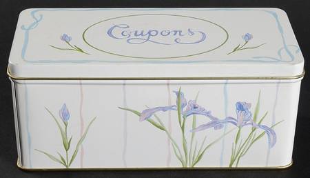 Spring Song Coupon Tin & Lid