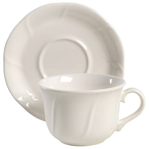 Stratus Flat Cup & Saucer Set