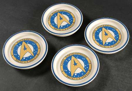 Star Trek (Stoneware) 4 Piece Coaster Set