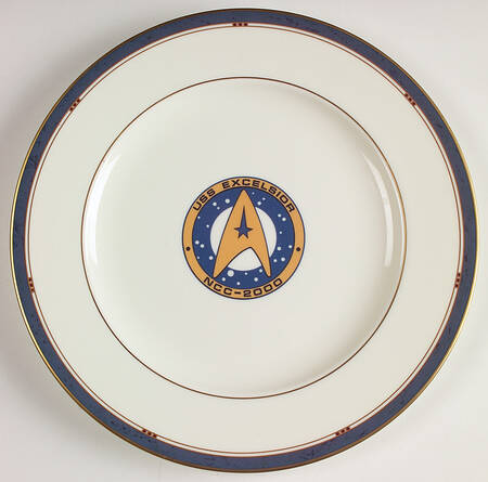 Star Trek (Bone China) Dinner Plate