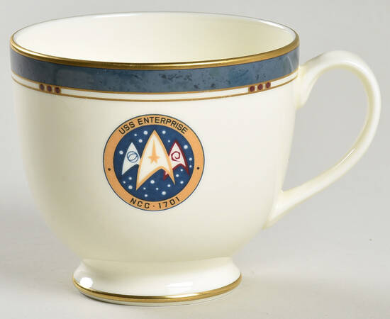 Star Trek (Bone China) Footed Cup