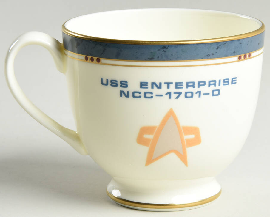 Star Trek (Bone China) Footed Cup