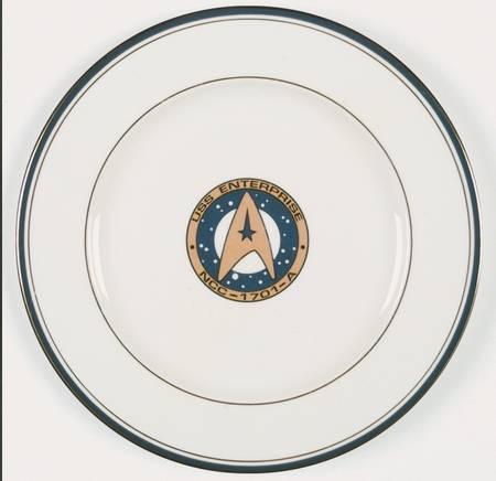 Star Trek (Bone China) Dinner Plate