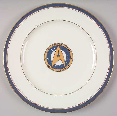 Star Trek (Bone China) Dinner Plate