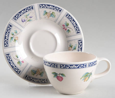 Sunbury Grove Flat Cup & Saucer Set