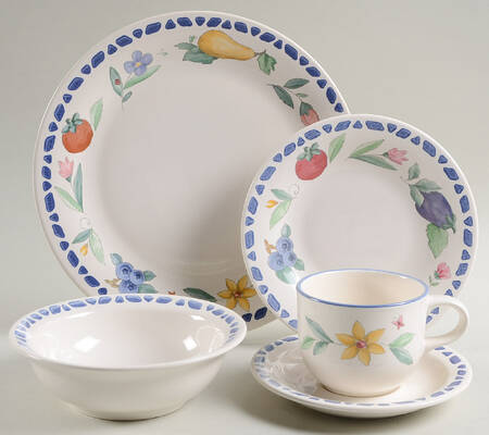 Summer Garden 5 Piece Place Setting