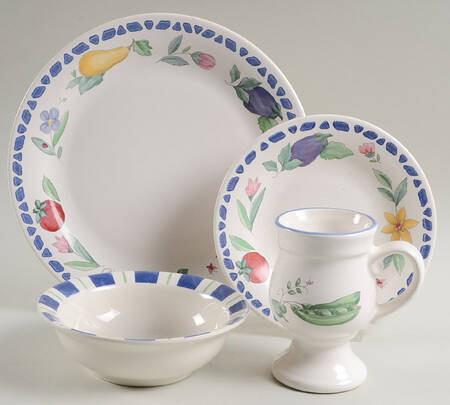 Summer Garden 4 Piece Place Setting