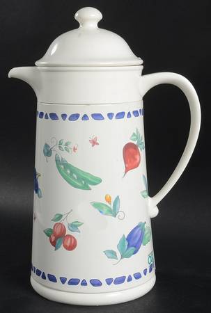 Summer Garden Plastic Thermos/Carafe & Lid