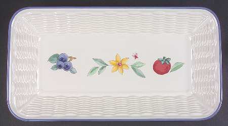 Summer Garden Bread Tray