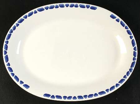 Summer Garden 12" Oval Serving Platter