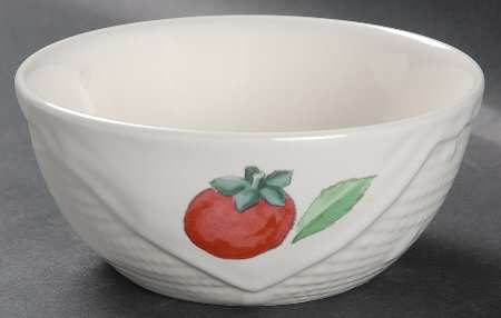 Summer Garden Small Basket Bowl