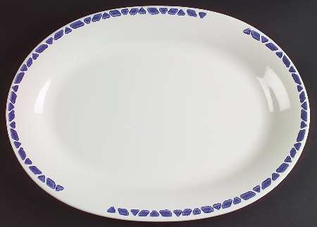 Summer Garden 14" Oval Serving Platter by Pfaltzgraff