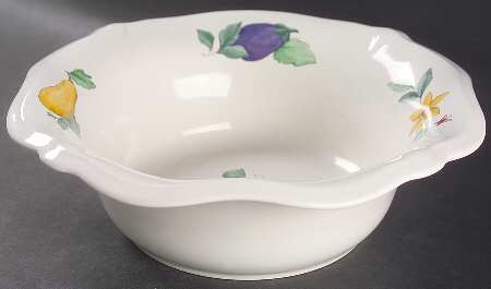 Summer Garden Sculpted Serving Bowl