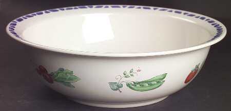Summer Garden 11" Large Salad Serving Bowl by Pfaltzgraff