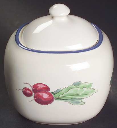 Summer Garden Sugar Bowl & Lid