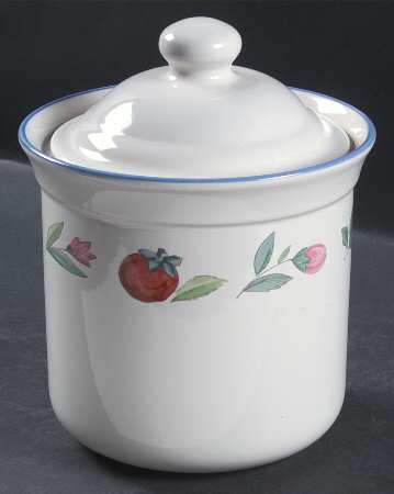 Summer Garden Small Canister & Lid