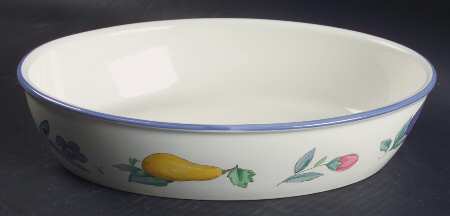 Summer Garden 10" Oval Baker