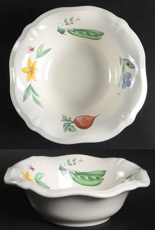 Summer Garden Sculpted Chip&Dip Bowl