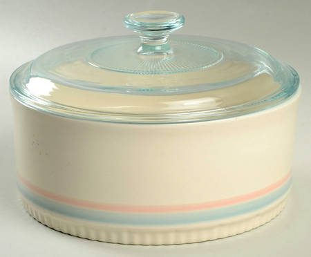 Sunrise 2.5 Quart Round Covered Casserole