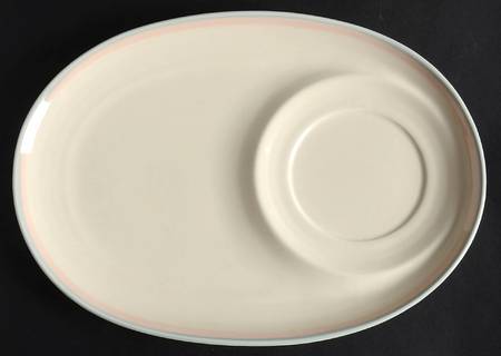Sunrise Oval Snack Tray