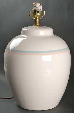 Sunrise Potter's Jar Lamp No Shade (Pfaltzgraff)