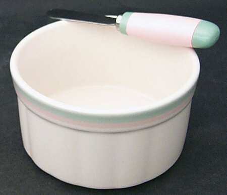 Sunrise Dip Bowl & Spreader Set