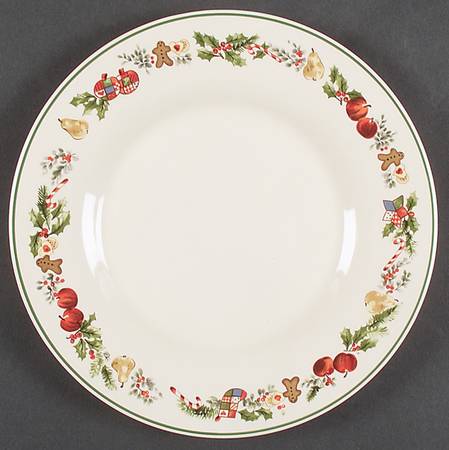Sugar Plum Luncheon Plate