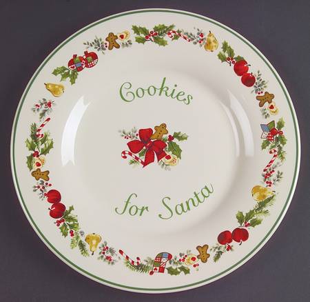 Sugar Plum Cookie Plate