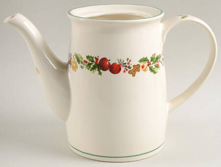 Sugar Plum Coffee Pot No Lid
