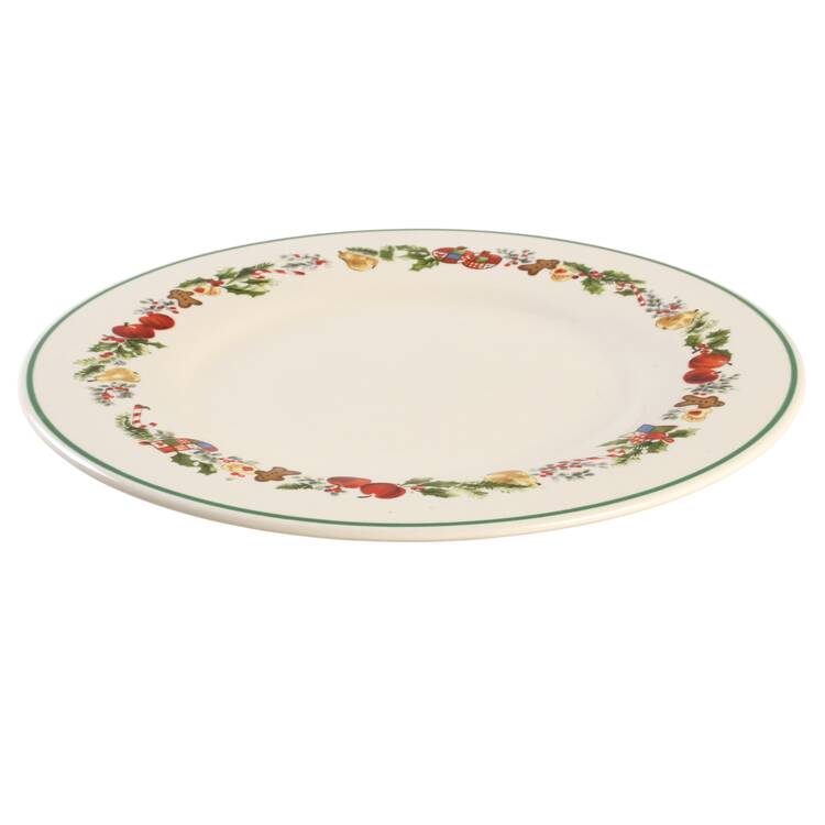 Sugar Plum Salad Plate/Gravy Boat Stand