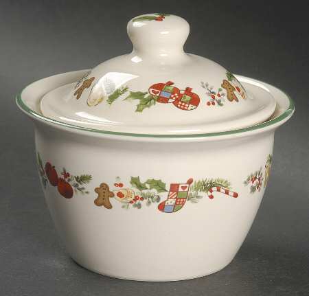 Sugar Plum Sugar Bowl & Lid