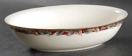 Tapestry 10" Oval Vegetable Bowl