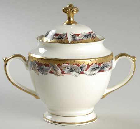 Tapestry Sugar Bowl & Lid