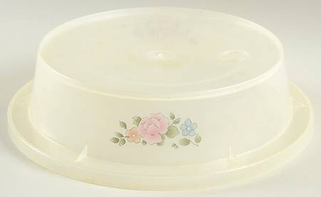 Tea Rose Microwave Lid