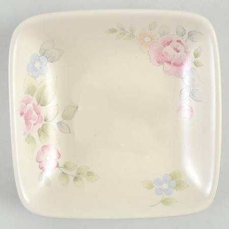 Tea Rose Tapas Plate