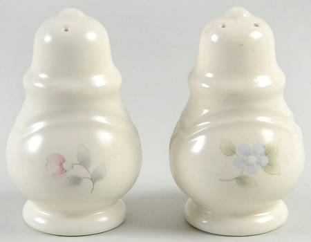 Tea Rose Salt & Pepper Set by Pfaltzgraff