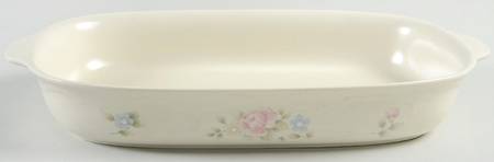 Tea Rose 14" Rectangular Baker by Pfaltzgraff
