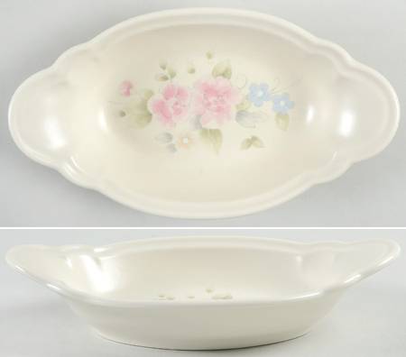 Tea Rose 8" Augratin by Pfaltzgraff